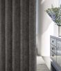 Kelso Grey Thermal Ready Made Eyelet Curtains