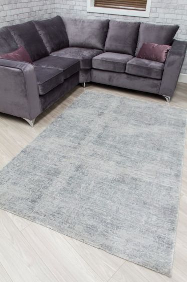 Rococo Glossi Grey Rug