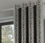 Zambezi Silver Ready Made Eyelet Curtains