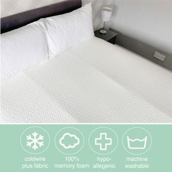 Memory Foam All Seasons Mattress Topper
