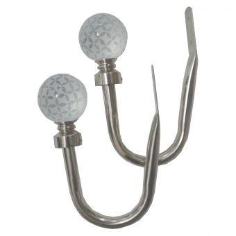 28MM Amalfi Stainless Holdback Pair