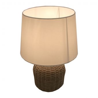 Antigua Grey Table Lamp