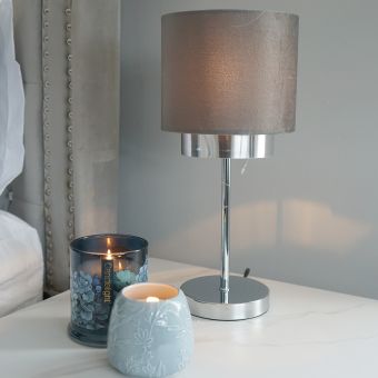 Appleby Silver Table Lamp