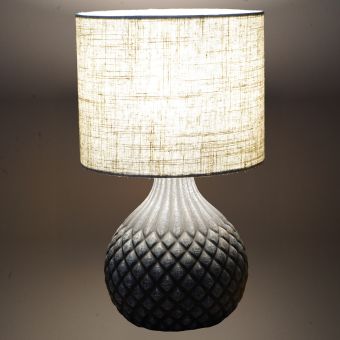 Atherton Grey Table Lamp
