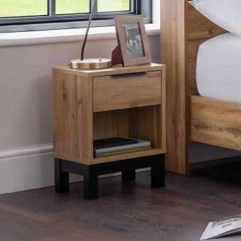 Bali Bedside Table with Drawer
