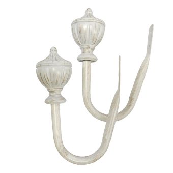 Blenheim White Hold Back Pair