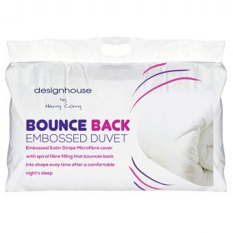 Bounce Back 13.5 Tog Embossed Duvet