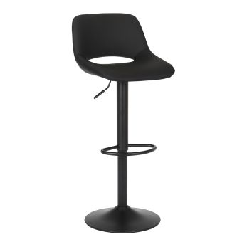 Gusto Black Bar Stool
