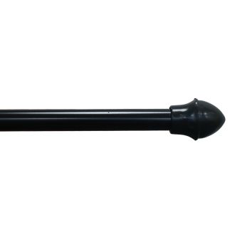 Extendable Black Cafe Rod