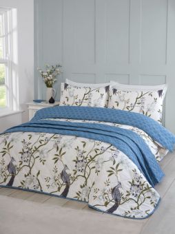 Paradise Blue Bedspread 