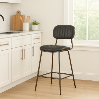 Parma Grey Bar Stool