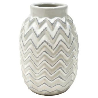 Small Chevron Vase 