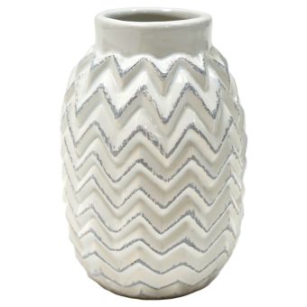 Small Chevron Vase 