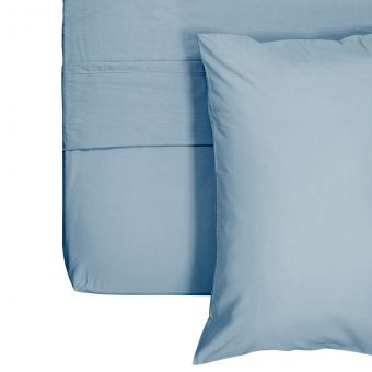 Soft Touch Blue Cotton Mix Sheet Range