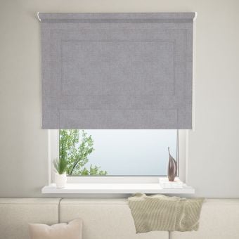 Daylight Grey Fin Roller Blind