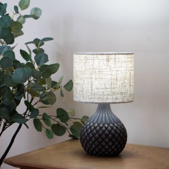 Atherton Grey Table Lamp