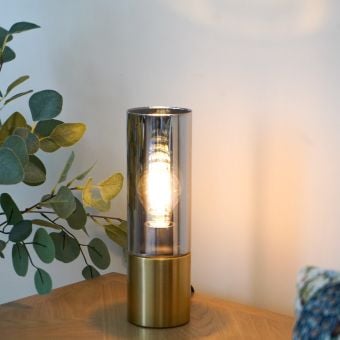 Nantes Antique Brass Table Lamp
