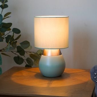 Faith Green Touch Lamp