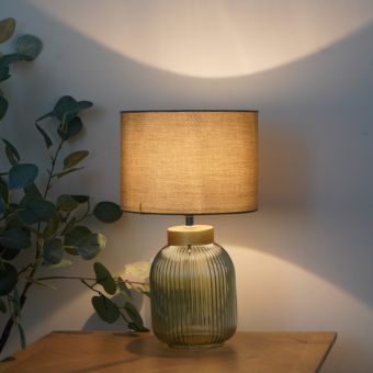 Jarrow Green Table Lamp