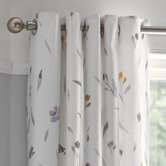 Gabriella Heather 66" x 72" Ready Made Eyelet Curtains