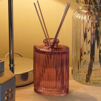 Garden Bloom Plum 10cm Candle 