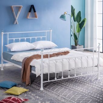 Geneva White Bedframe