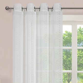 Gina Cream Eyelet Voile Panel