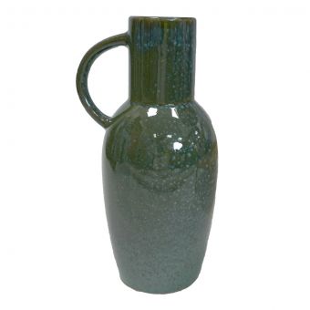 Glazed Effect Green Vase