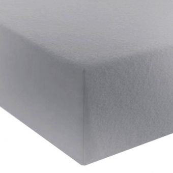 Flannelette Grey Fitted Sheet
