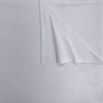 Flannelette Grey Flat Sheet