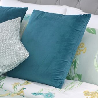 Kate Teal Filled Cushion