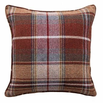 Kinross Terracotta Cushion Cover