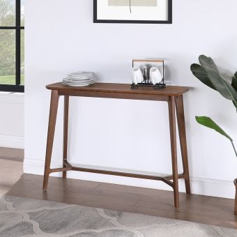 Lincoln Walnut Console Table
