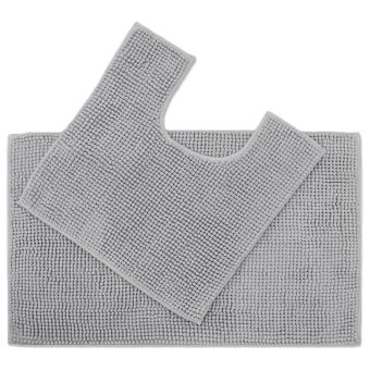 Noodle Silver Bathmat Set