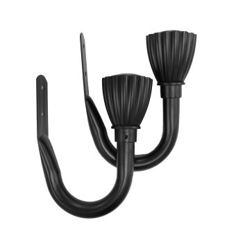 28mm Kai Matte Black Hold Back Pair