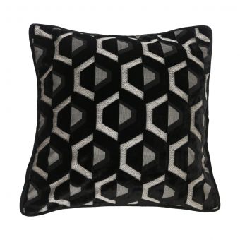 Maxim Black Cushion Cover