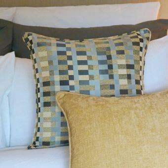 Merrion Ochre Cushion Cover