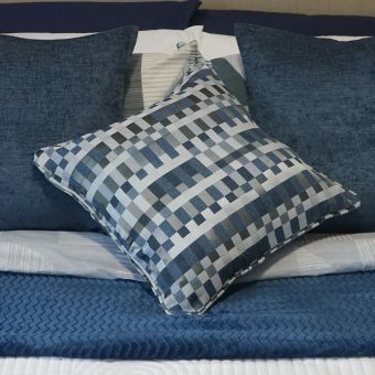 Merrion Blue Cushion Cover