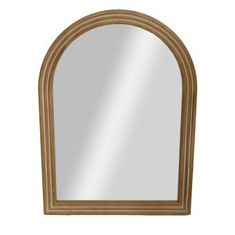 Natural Wooden Arch Mirror