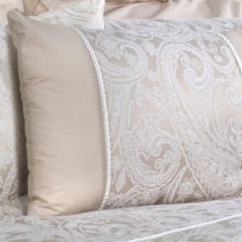 Olivia Natural Boudoir Cushion 