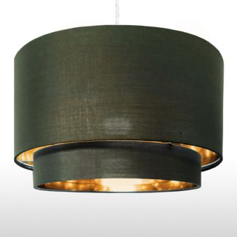 Oscar Green and Copper Pendant