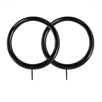 29mm Alexus Piano Black Ring 8pk