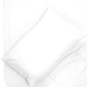 Essentials White Sheet & Pillowcase Range