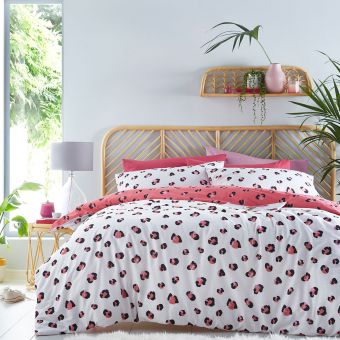 Nala Pink Cotton Mix Duvet Set