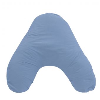 Percale Blue V Shaped Pillowcase