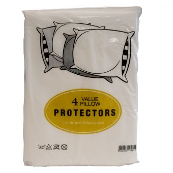 Value Pack of 4 Pillow Protectors