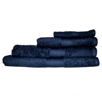 500gsm Victoria London Luxury Towel Range Navy