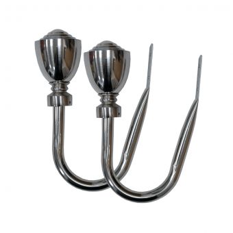 25/28mm Lesina Stainless Steel Extendable Eyelet Pole