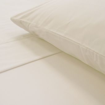 Soft Touch Ivory Cotton Mix Sheet Range