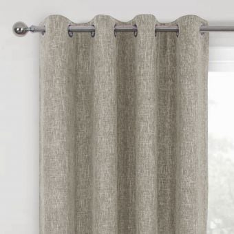 Newport Natural Eyelet Curtains